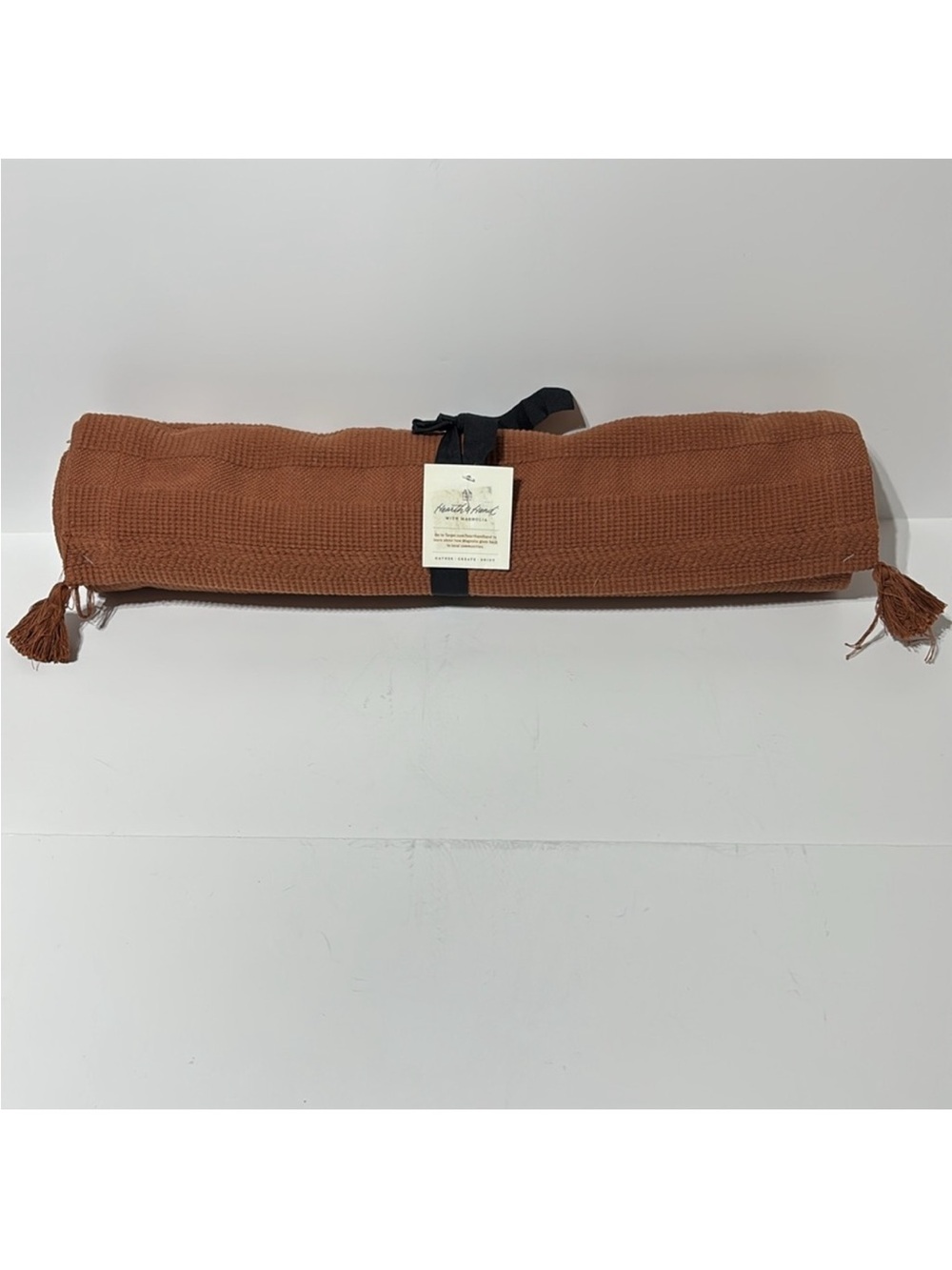 Hearth & Hand Brown Oversized Table Runner
